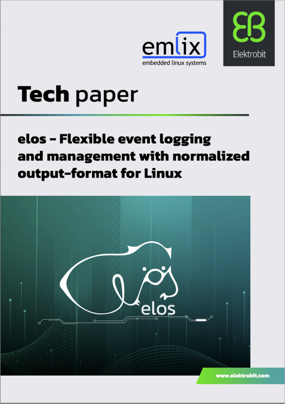 Tech paper: elos cover sheet of tech paper elos